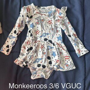 Monkeeroos topgun twirl dress 3/6